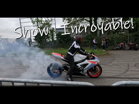 #roadtripmoto - le Trégor et show de Stunt à Brest avec Sarah LEZITO et Léandro