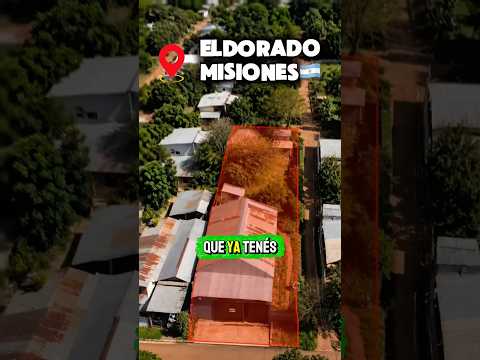 161/365✅ Depósito + terreno libre en Eldorado Misiones