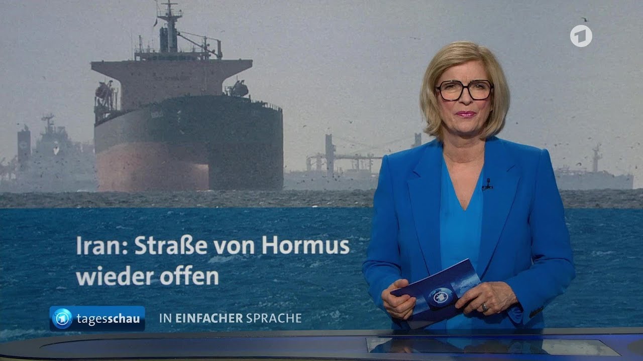 tagesschau in Einfacher Sprache 19:00 Uhr, 17.04.2026