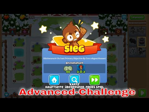Top-Herausforderung 14.01.2023 EINS;ZWEI;BAUM | bloonstd6 - Advanced Challenge Primary Objective