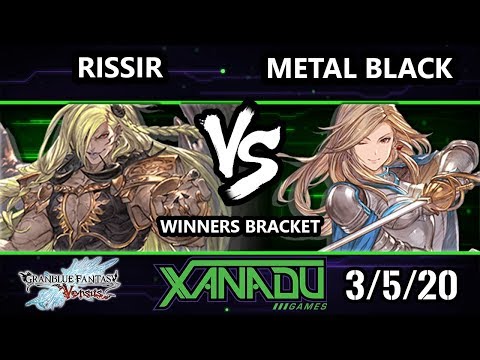 F@X 344 GBFV - Rissir (Beelzebub) Vs Metal Black (Katalina) Granblue Fantasy: Versus Winners Bracket