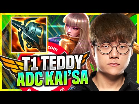 TEDDY PLACEMENTS FOR NEW SEASON 11 *GAME 8* - T1 Teddy Plays Kai'Sa ADC vs Samira! | Season 11