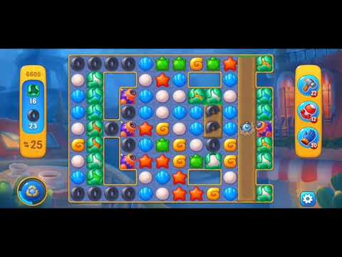 Fishdom 6605 Level - NO 💣🧨💥