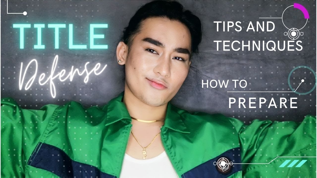 #CHUtorial: Research Title Defense Tips