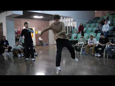 2x2 bboy Tihiy & Bitflex vs No Mercy Rap - "ALL OPTION" break dance battle