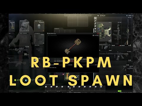 EFT New marked room RB-PKPM loot spawns and some highlights