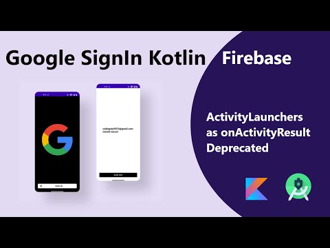 Google Sign In using Firebase in Kotlin  (Android Studio 2022) #androidstudio