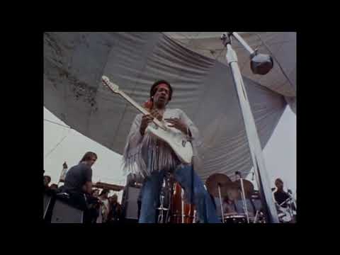 Jimi Hendrix   National Anthem USA  Woodstock 1969