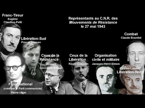 Une histoire du Conseil National de la Résistance (CNR)