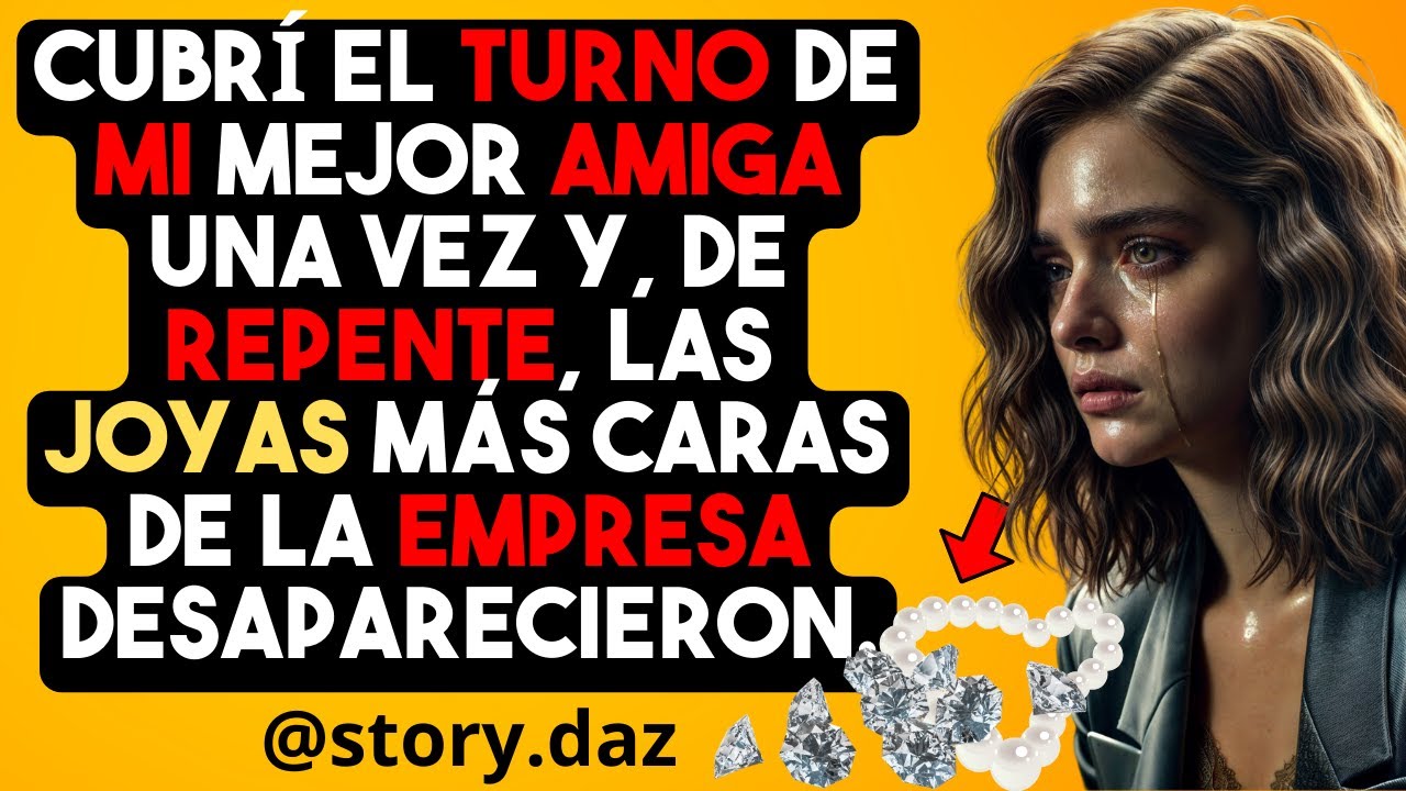 Cubrí el turno de mi mejor amiga una vez y, las joyas más caras de la empresa desaparecieron...