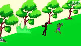 Granny vs Hulk, Venom save trees. Drawing Cartoon 2 HD