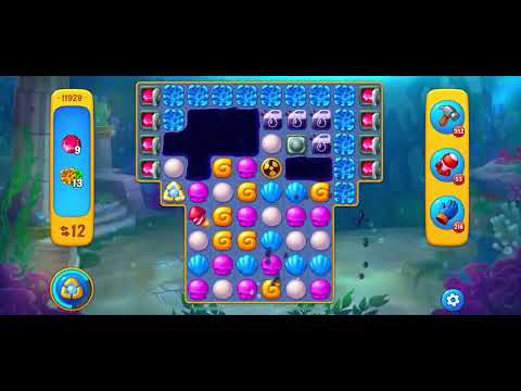 Fishdom level 11929 no boosters フィッシュダム ノーマル