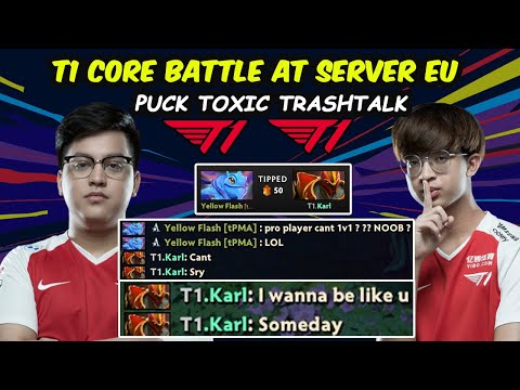 Server EU Toxic Trash Talk | T1 Core Battle 23savage Faceless Void 12K MMR vs Karl Santino DK Dota 2