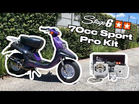 Umbau meiner BWS 50cc in eine BWS 70cc mit dem STAGE 6 MK2 70cc ZYLINDERKIT | Teil 3