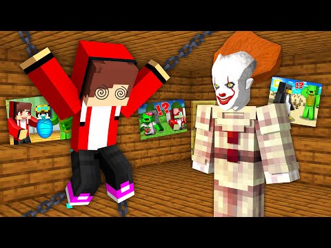 JJ & Mikey Minecraft - SCARY PENNYWISE KIDNAPPED JJ and MIKEY in Minecraft! - Maizen