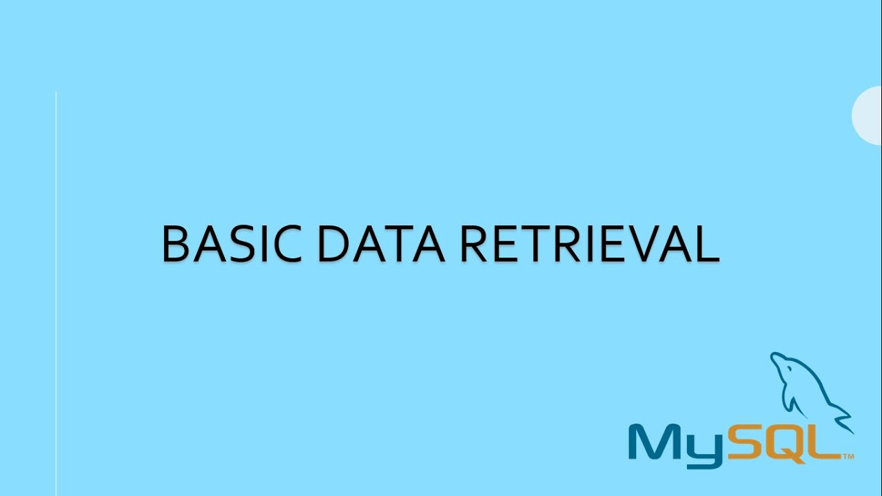 Putar video MySQL: Basic Data Retrieval sekarang MySQL: Basic Data Retrieval