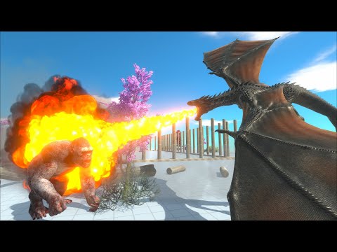 Dragon vs All Animals - Animal Revolt Battle Simulator