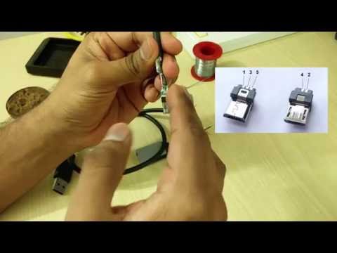 DIY Cable To Use OTG and Simultaneously Charge The Device (Windows and Android) Video