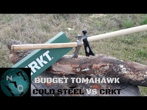 Budget Camping Tomahawk, CRKT V.s. COLD STEEL