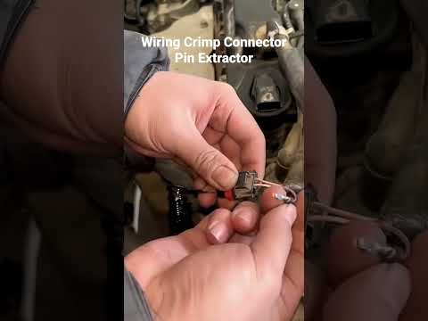 Car Removal Terminal Removal Kit,Wiring Crimp Connector Pin Extractor #tools #autoelectrician #short