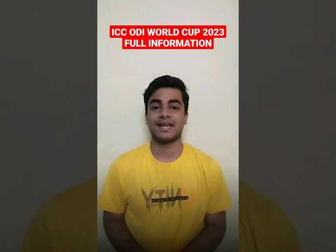 ICC ODI WORLD CUP 2023 FULL INFORMATION | Cricket 365 Official #Worldcup2023