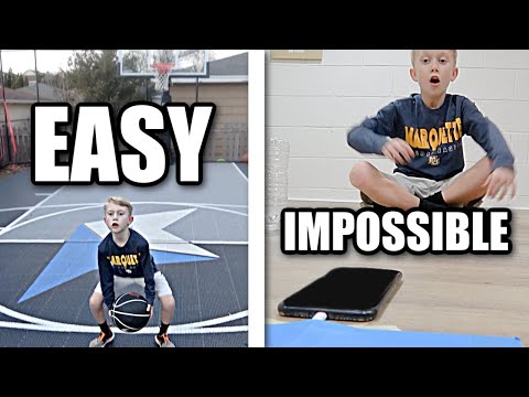 EASY to IMPOSSIBLE Trick Shot Challenge