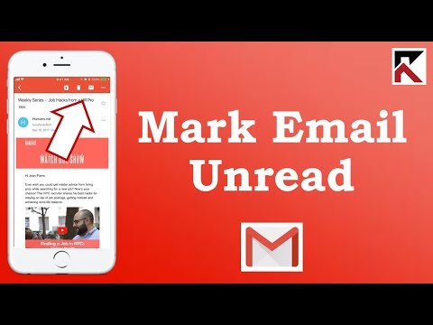 How To Mark Emails As Unread Gmail iPhone