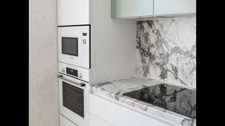 Современная угловая белая кухня Проект 108 фото 11