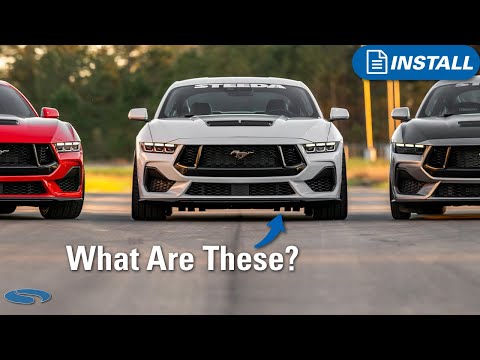 Improve your Mustang's Aerodynamics with Underbody Strakes!