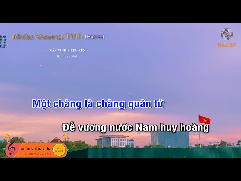 [Remix] KHÚC VƯƠNG TÌNH - CẦN VINH x LEE KEN (Guitar beat solo karaoke), Muoi Music | Muối SV