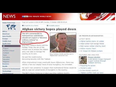 US UK & ISAF Lost war In Afghanistan