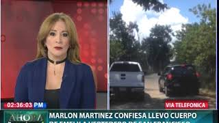 Marlon Martínez confiesa llevó cuerpo de Emely a vertedero de San Francisco de Macorís