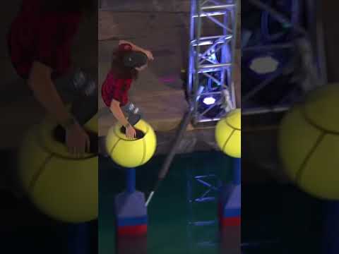 Stage 1 of American Ninja Warrior! #viral #fitness #fypシ #gym #americanninjawarrior #shorts #short