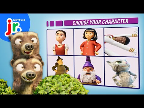 Choose Your Favorite Fairy Tale Character! 🏰 7 Bears | Netflix Jr