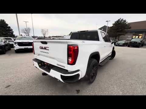 2026 GMC Sierra 1500 Crew Cab Short Box 4-Wheel Drive Elevation in White for sale at Boyer Pickering Chevrolet Cadillac Buick GMC Ltd. in Pickering, ON