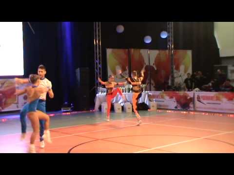 BÁNHIDI RÉVÉSZ, PARFENOV KULESHOVA - SemiFinal Bclass - World Cup R'N'R ACROBATIC Kraków 12.04.2014