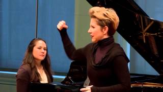 Joyce DiDonato Master Class 2015: Day Two, Opening Remarks