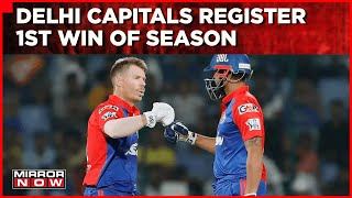 Delhi Capitals Register 1st Win Of Season, Beats Kolkata Knight Riders By 4 Wickets | Mirror Now