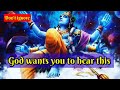 God Wants You To Hear This Don T Ignore God Positivity