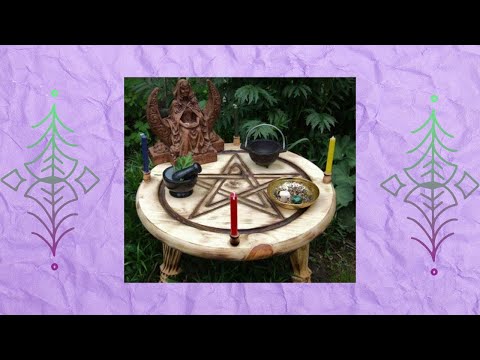 Hexenaltar für Witch Anfänger: Dein Ultimativer Guide zum Einrichten und verstehen