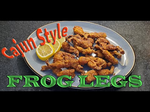 Cajun Style Frog Legs - What do They Taste Like?