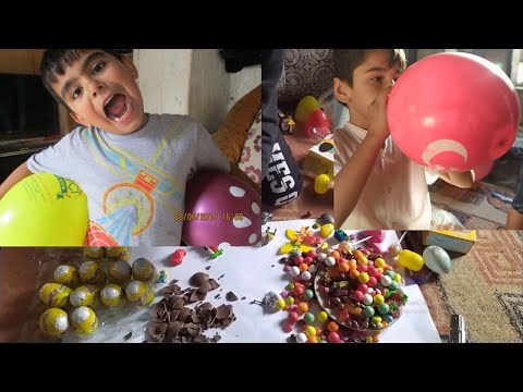 Emre Color song , Learn Colors Ball with Mommy,Öykü and cute characters Funny