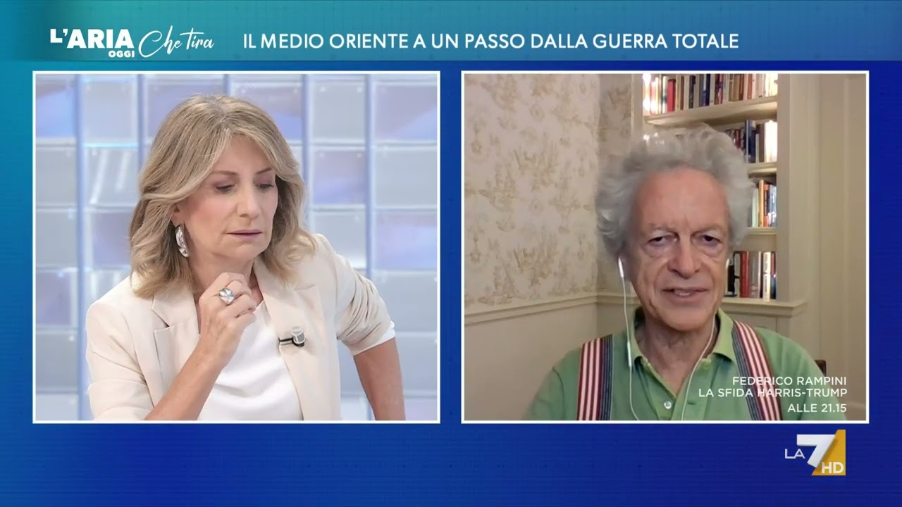 Medio Oriente, Federico Rampini: "Il popolo iraniano sta malissimo, questo regime ha portato il ...