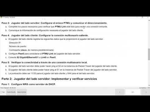 Práctica 10.3.1.4 Packet Tracer.
