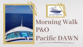 Cruise Sea Day: Late morning walk on the Coral Sea on P&O Pacific Dawn @julescruisecompanion