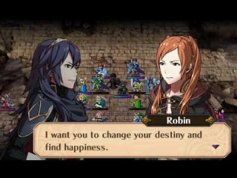 Fire Emblem: Awakening - The Future Past 3 Lucina and Robin Conversation