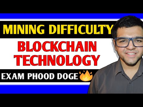 Mining Difficulty in Blockchain Technology 🔥🔥