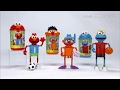 Sesame Street Kick It Elmo Swim Time Ernie Cookie Monster S Basketball Building Sets