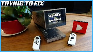 World's Smallest SONY Trinitron TV - Multiple FAULTS - Can I FIX it