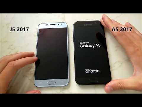 SPEED TEST!! Samsung Galaxy J5 Pro 2017 vs Samsung Galaxy A5 2017